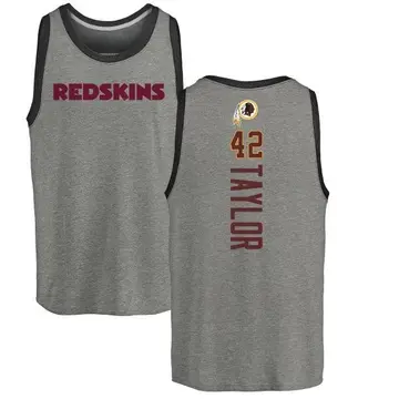 Men's Charley Taylor Washington Commanders Backer Tri-Blend Tank Top - Ash