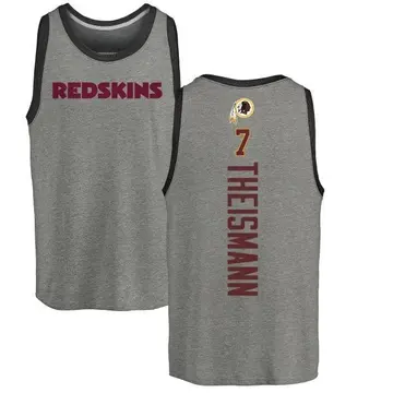 Men's Joe Theismann Washington Commanders Backer Tri-Blend Tank Top - Ash