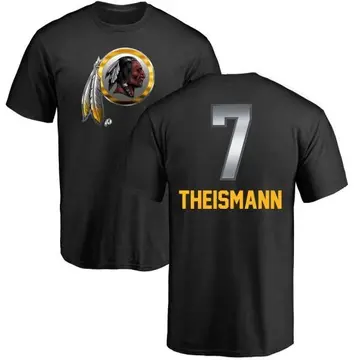 Men's Joe Theismann Washington Commanders Midnight Mascot T-Shirt - Black