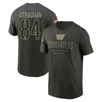 Men's Mike Strachan Washington Commanders Forest/Green 2025 Salute to Service Sideline Primary Edge T-Shirt