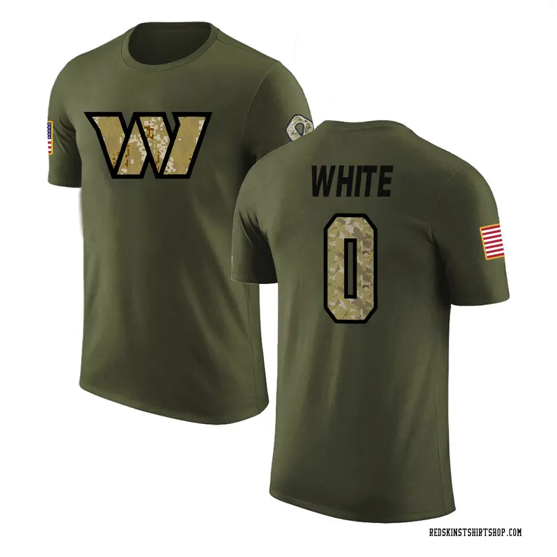 Men's Rachaad White Washington Commanders Olive Salute to Service Legend T-Shirt