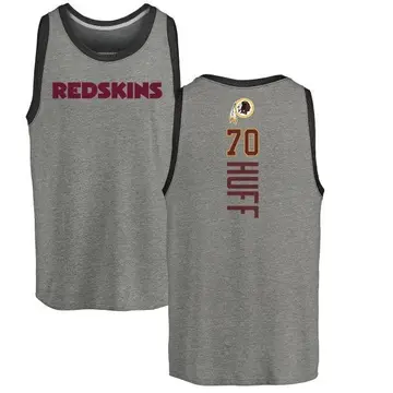 Men's Sam Huff Washington Commanders Backer Tri-Blend Tank Top - Ash