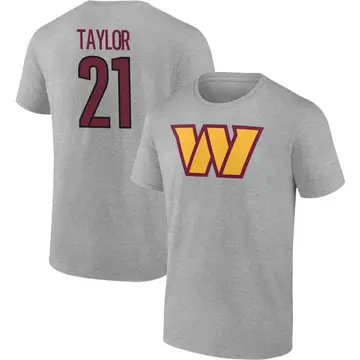 Men's Sean Taylor Washington Commanders Gray Name & Number T-Shirt