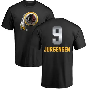 Men's Sonny Jurgensen Washington Commanders Midnight Mascot T-Shirt - Black