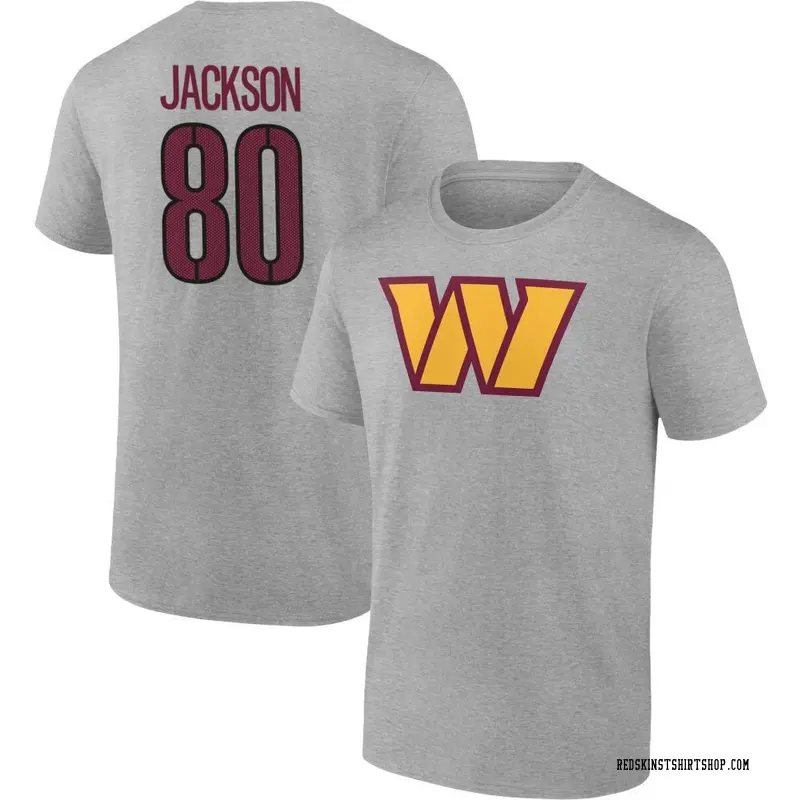 Men's Tyree Jackson Washington Commanders Gray Name & Number T-Shirt