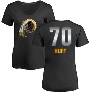 Women's Sam Huff Washington Commanders Midnight Mascot T-Shirt - Black