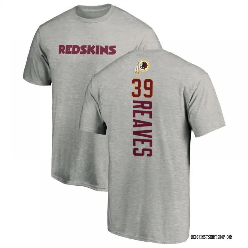 Youth Jeremy Reaves Washington Commanders Backer T-Shirt - Ash