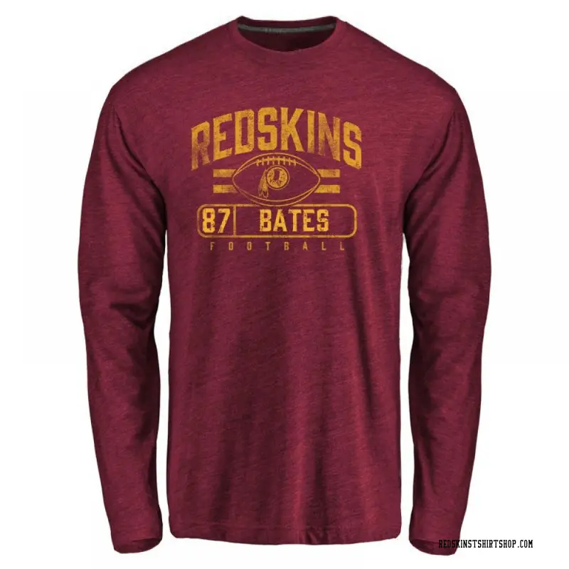 Youth John Bates Washington Commanders Flanker Tri-Blend Long Sleeve T-Shirt - Burgundy