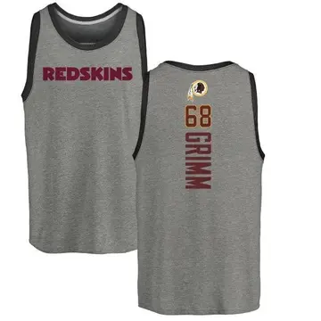 Youth Russ Grimm Washington Commanders Backer Tri-Blend Tank Top - Ash