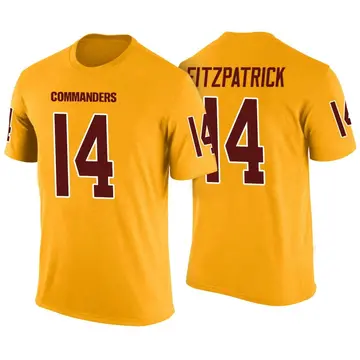 Youth Ryan Fitzpatrick Washington Commanders Yellow Color Rush Legend T-Shirt