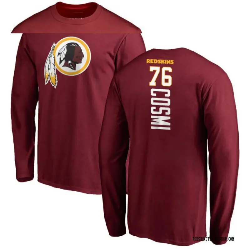 Youth Sam Cosmi Washington Commanders Backer Long Sleeve T-Shirt - Maroon